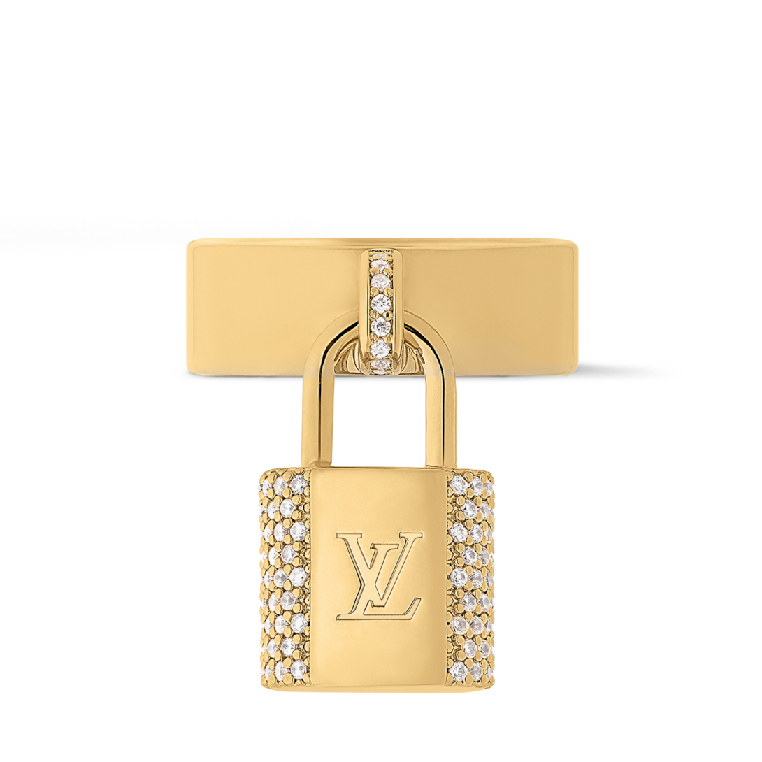LV Padlock Ring S00 - Women - Fashion Jewelry | LOUIS VUITTON ®